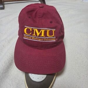 Central Michigan University Hat Vintage 90s-The Game University NCAA Baseball‎